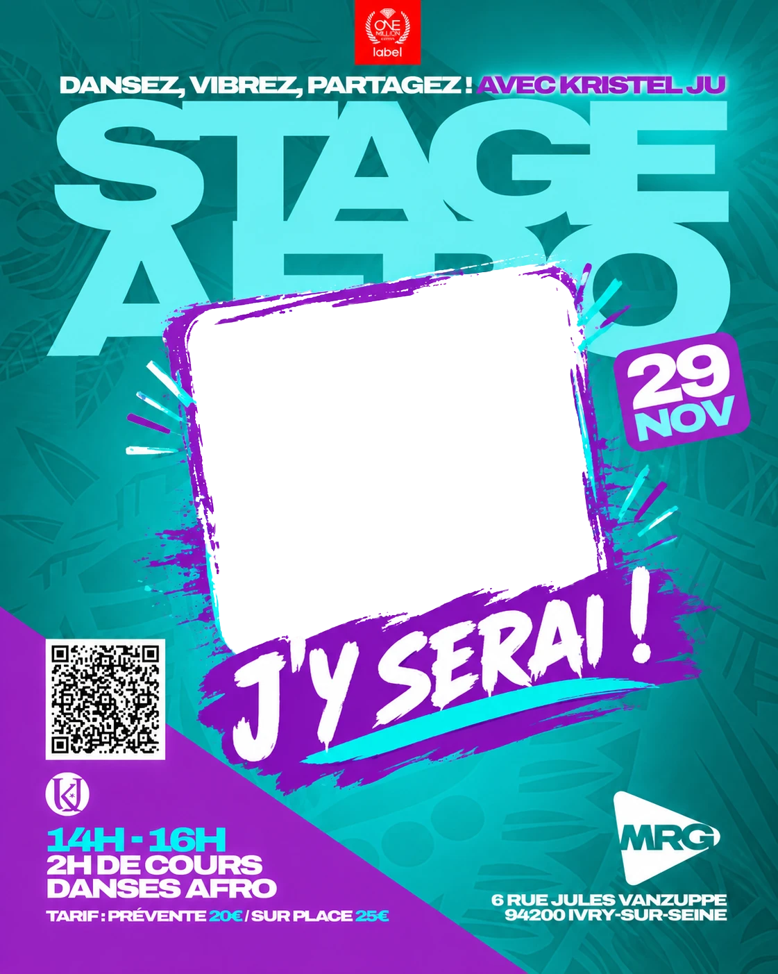 Visuel de participation Stage AFRO
